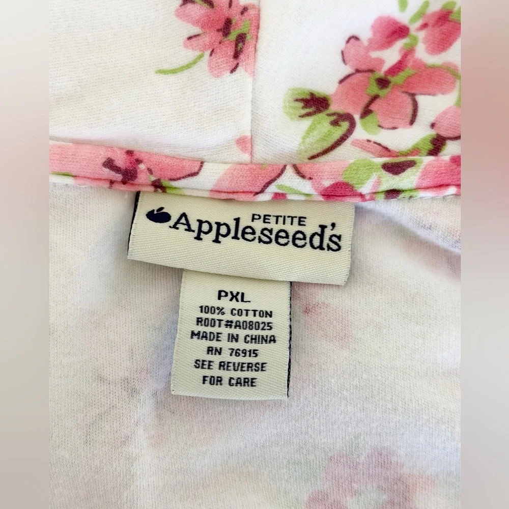 Appleseed’s Floral Cotton Robe. Women’s Sz-PXL. | Soft | Cottagecore | Feminine